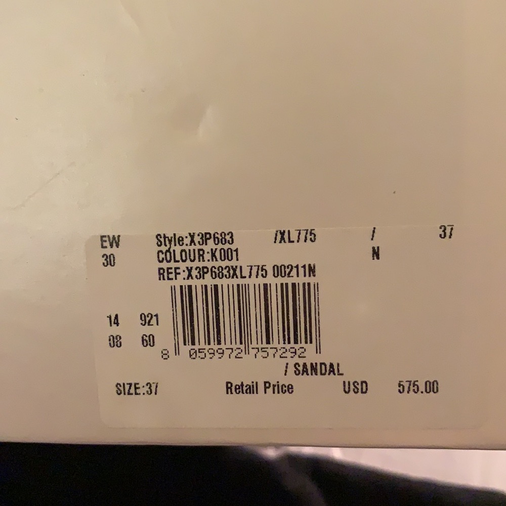 Emporio Armani sandals NIB - Picture 16 of 16
